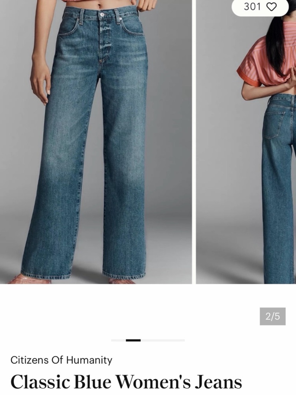 Citizens of Humanity Anninia Jeans - Picture 2 of 5